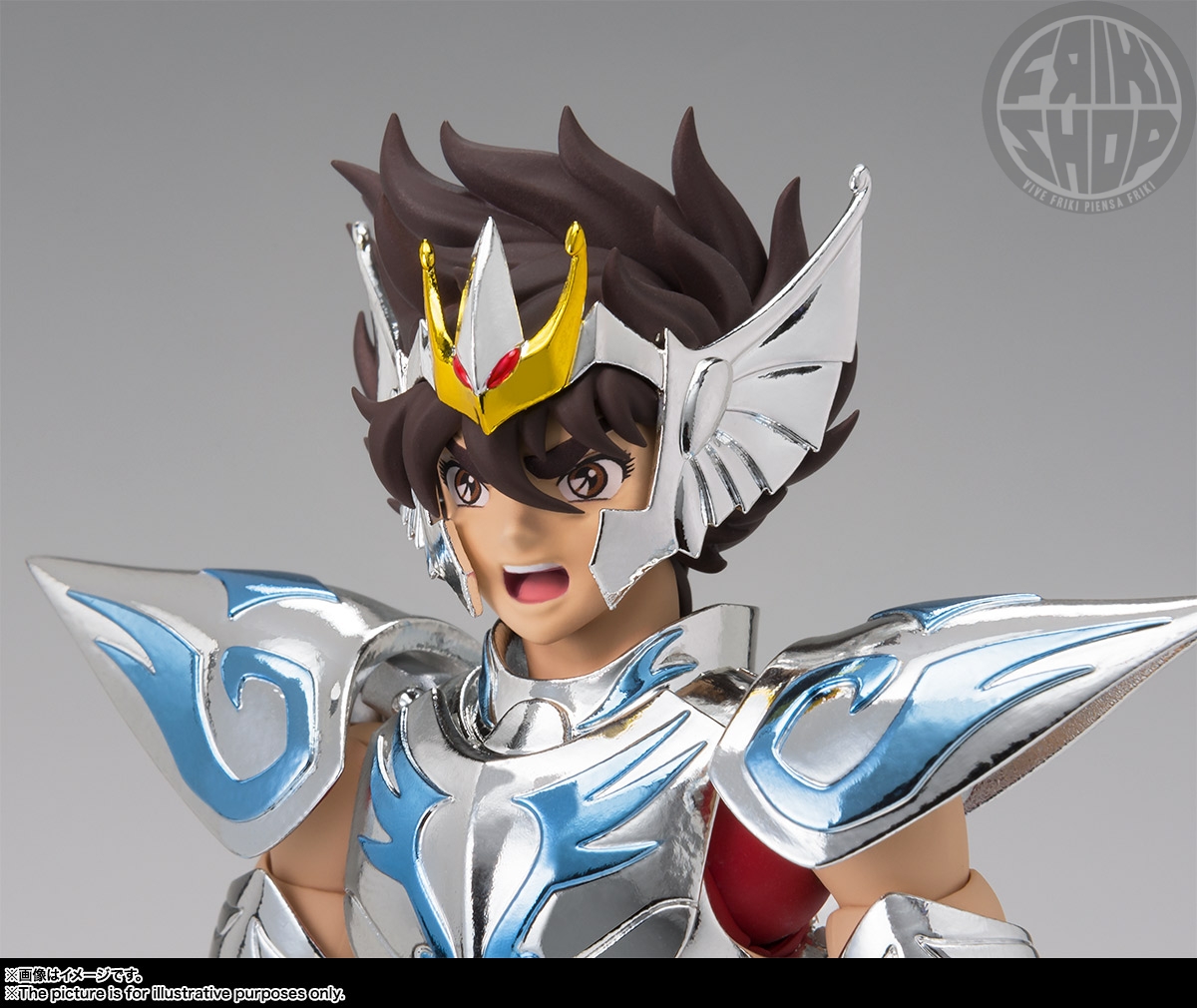 ABYstyle Saint Seiya Acryl – Figura De Pegaso De 11 Cm, 3 Piezas, Oficial De La Serie