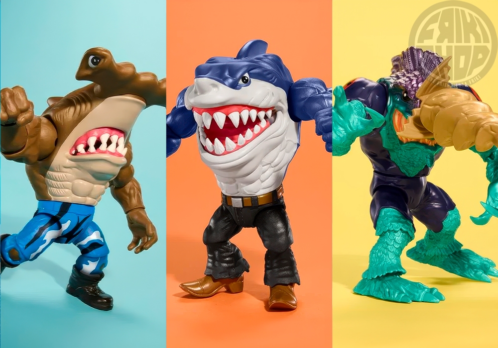 Ripster-Jab-Slash – Street Sharks 30th Anniversary 3-Pack – Mattel
