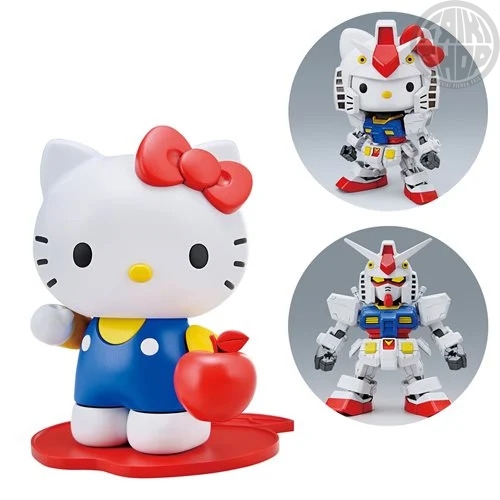 BANDAI – GUNDAM – HELLO KITTY/RX-78-2 GUNDAM (SD EX-STANDARD) – BLUEFIN